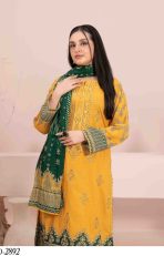 Pakistani Sevil Vol 1 Lawn for Ladies – Premium Unstitched 3 Piece Suit - Image 3