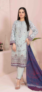 Sevil Vol 1 Lawn Dress – Premium Quality Unstitched Pakistani Outfit - Image 3