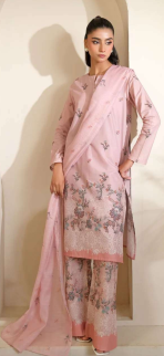 Limelight unstitched 3 pice