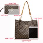 "Spacious Tote Bag with Matching Clutch – Large Capacity Combination" - Image 7