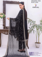 Horain Luxury Chiffon by Bin Hameed – Designer unstitched  3PC for Women - Image 3