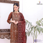Horain Luxury Chiffon by Bin Hameed – Designer unstitched  3PC for Women