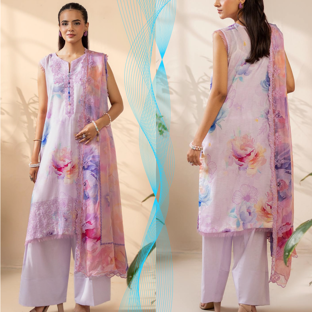 Untitled design-42 Rang Pasand by GullJee Vol 15 – Luxury Digital Printed Embroidered Lawn Suit - Image 1