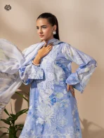 Rang Pasand by GullJee Vol 15 – Luxury Digital Printed Embroidered Lawn Suit - Image 3