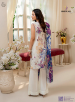 Sofia Digital Printed Lawn – Premium 3 Piece Unstitched Suit by GJ Collection - Image 3