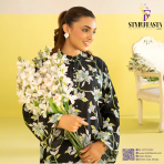 Zeya by Gullji – Premium 2 Piece Unstitched Digital Printed Shirt & Trouser - Image 3